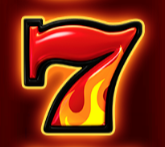 Символ игрового автомата Hell Hot 40 Семерка