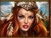 Символ игрового автомата 50 Amazons' Battle Амазонка рыжая