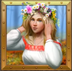 Символ игрового автомата The Slavs Девушка