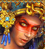 Символ игрового автомата Book Of Tribes Девушка