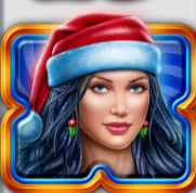 Символ игрового автомата Lovely Lady Xmas Девушка