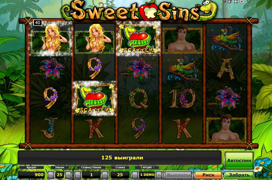 Изображение автомата Sweet Sins
