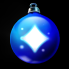 Символ игрового автомата Brutal Santa Синяя игрушка