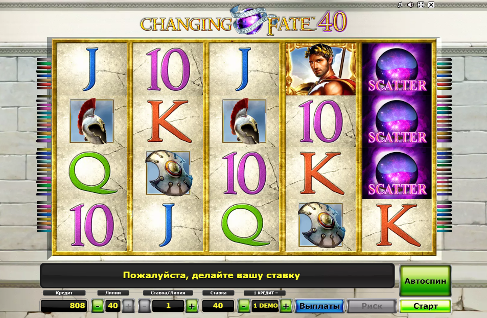 Изображение автомата Changing Fate 40