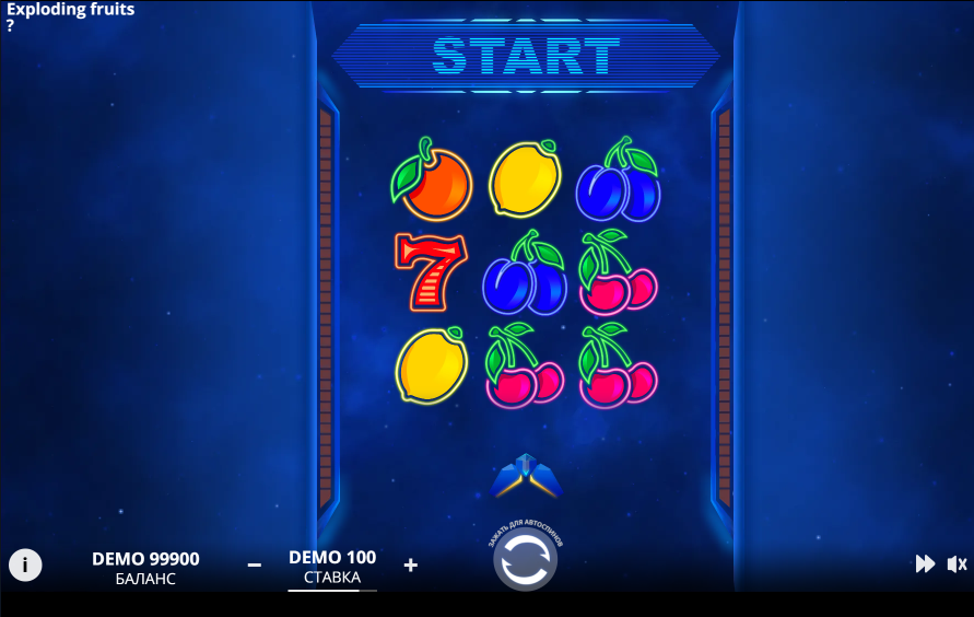 Изображение игрового автомата Exploding Fruits
