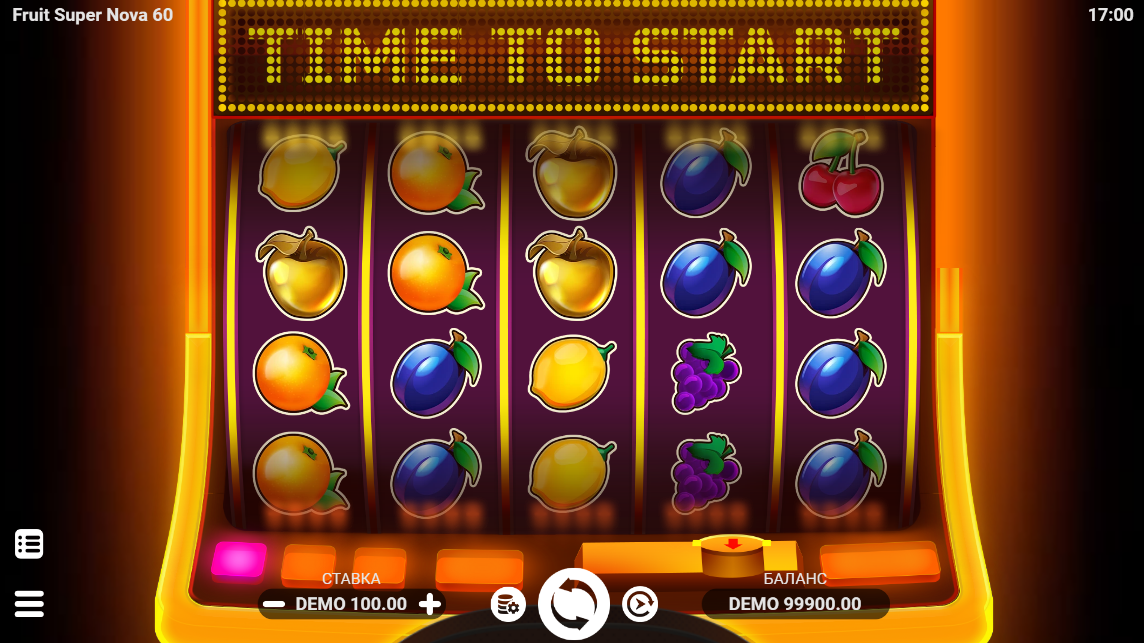 Изображение игрового автомата Fruit Super Nova 60