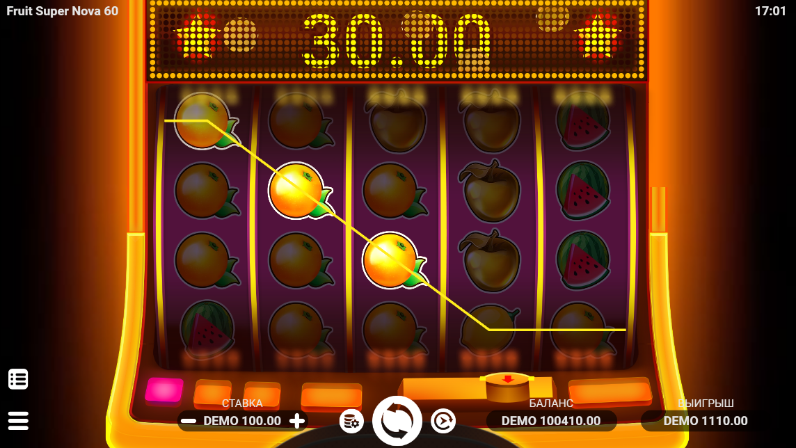 Изображение автомата Fruit Super Nova 60