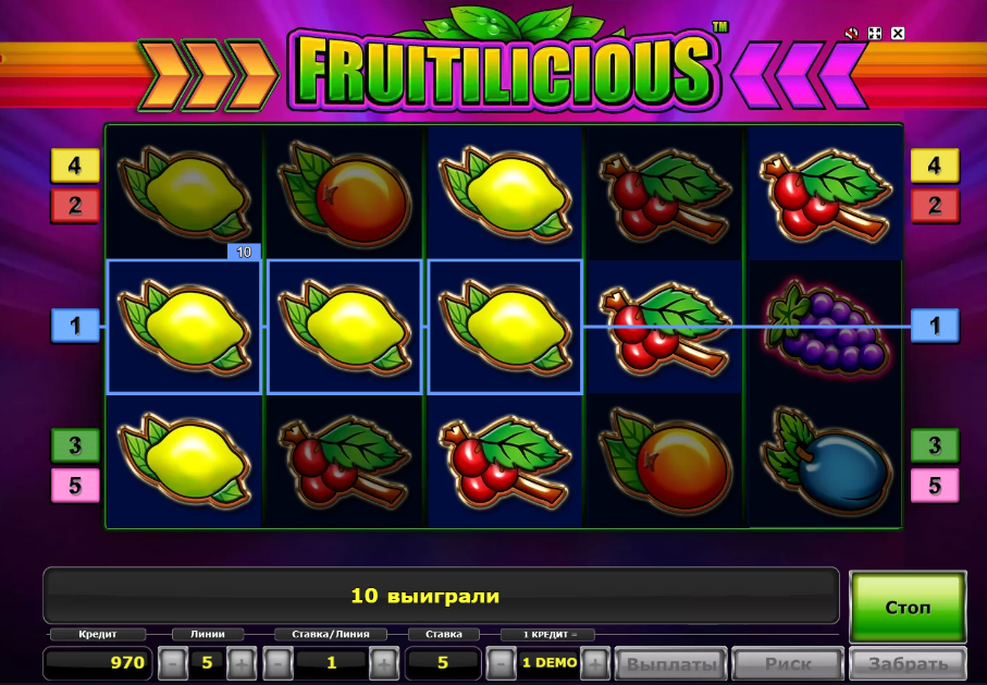 Изображение автомата Fruitilicious 