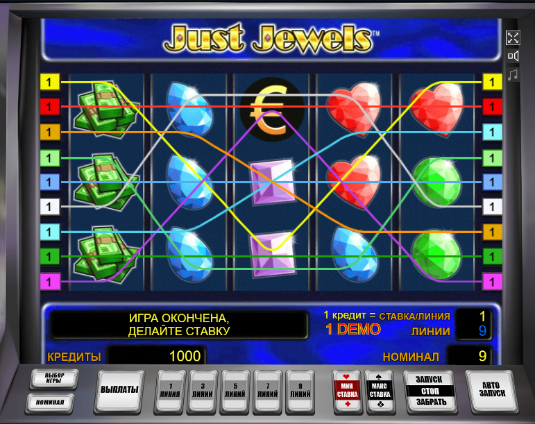 Изображение игрового автомата Just Jewels