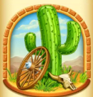 Символ игрового автомата Tres Amigos Кактус