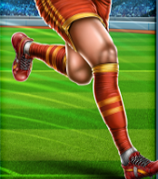 Символ игрового автомата Hot Soccer Футболист