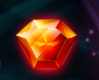 Символ игрового автомата Crystal Strike Оранжевый камень