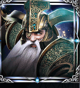Символ игрового автомата Book Of Demi Gods 3 Персонаж в шлеме с рогами