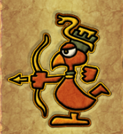 Символ игрового автомата Golden Egg Of Crazy Chicken Ccs Птица 1