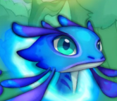 Символ игрового автомата Reign Of Dragons Синий дракон