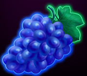 Символ игрового автомата Hot Fruits 20 Виноград